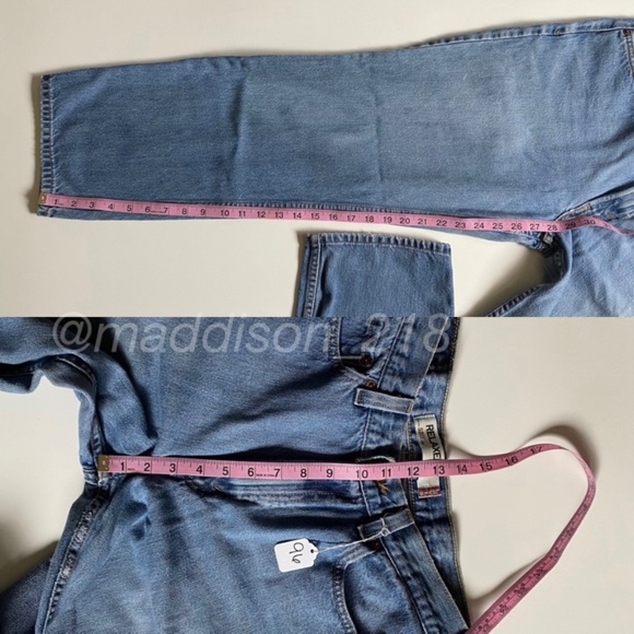 Levi’s Vintage 550 High Rise Straight Leg Dad Jeans size 33 - Picture 8 of 9